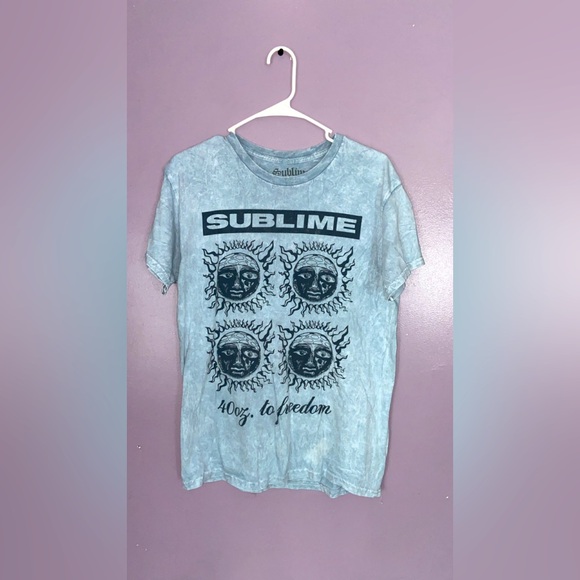 sublime Tops - Sublime blue T-shirt